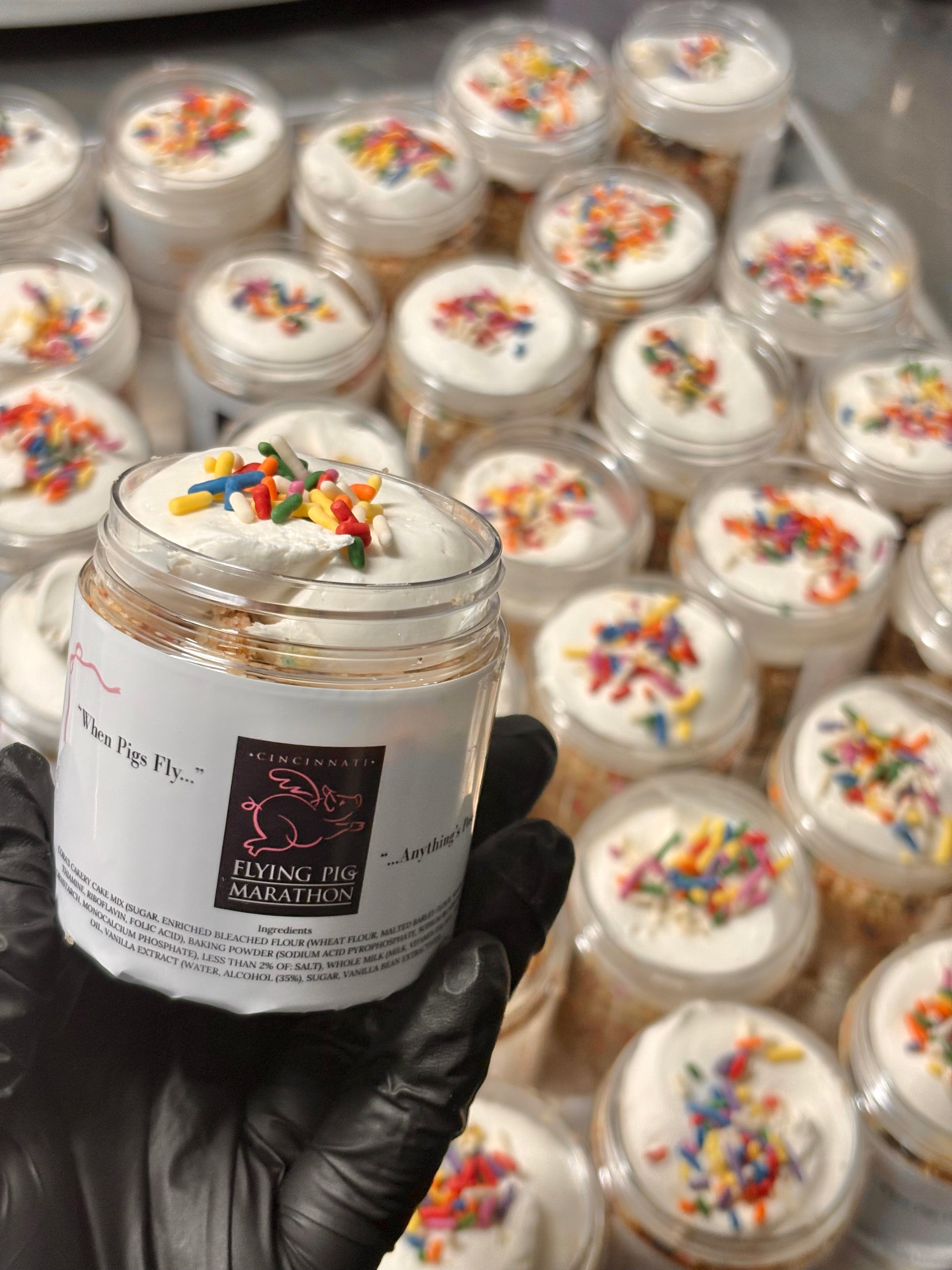 Wholesale Custom Branded Cake Jars