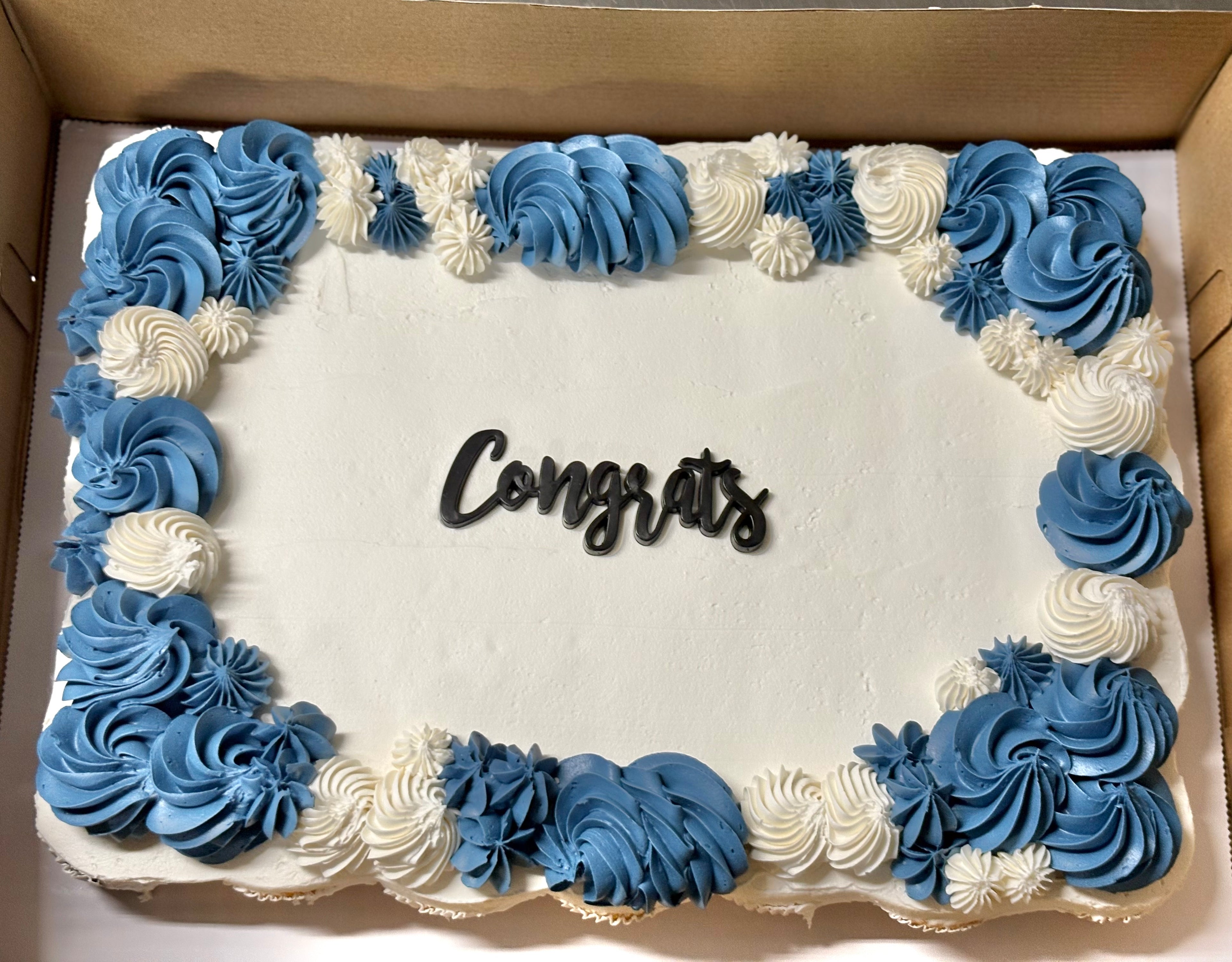 Graduation Cupcake Cake