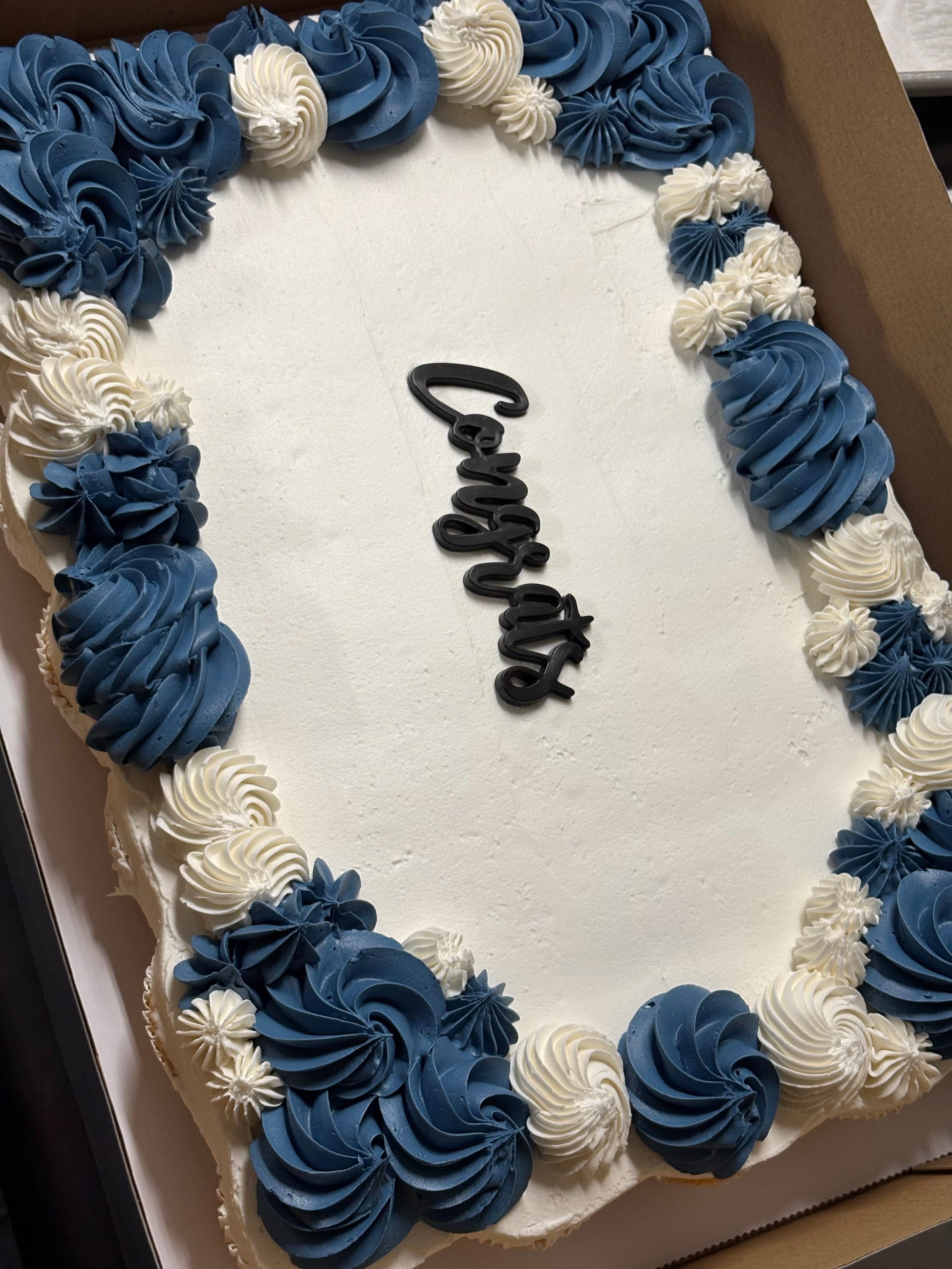 Graduation Cupcake Cake