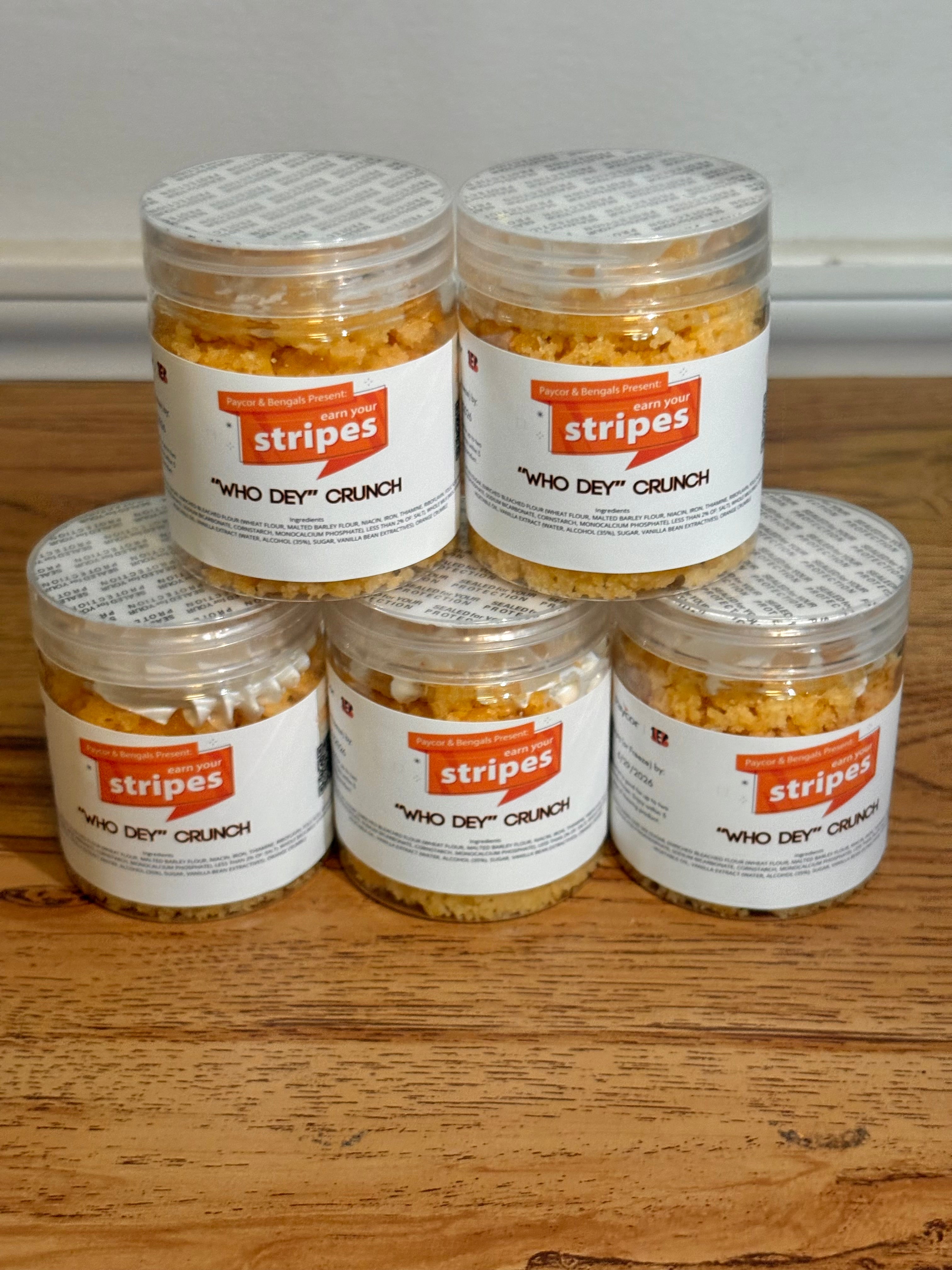 Custom Branded Cake Jars