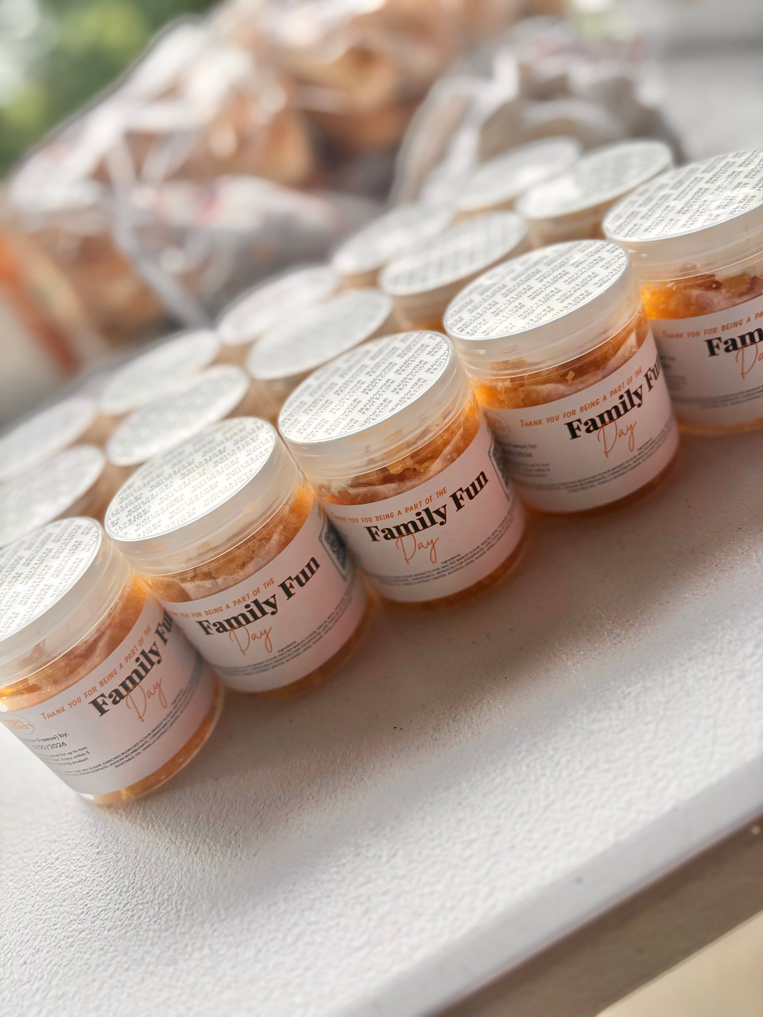 Wholesale Custom Branded Cake Jars
